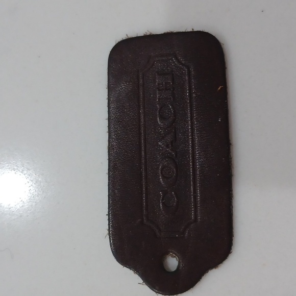 3 vintage coach one sided hangtags - Picture 8 of 14